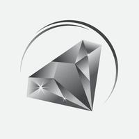 vecteur d'icône de diamant, icône de diamant eps10