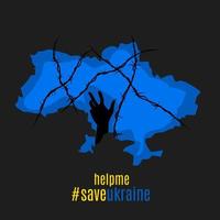 vecteur d'illustration de l'ukraine libre, nous représentons l'ukraine, parfait pour la bannière, l'affiche, etc.