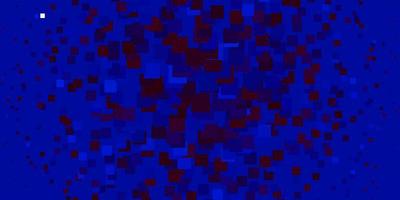modèle vectoriel bleu clair, rouge dans un style carré.