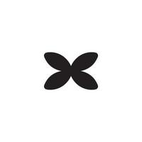 icône papillon. symbole de fond d'affiche de grande vente de magasin de beauté de style simple. élément de conception de logo de marque papillon. impression de t-shirt papillon. vecteur pour autocollant.