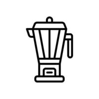 icône de cafetière pour votre site Web, mobile, présentation et création de logo. vecteur