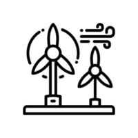 icône de turbine pour votre site Web, mobile, présentation et conception de logo. vecteur