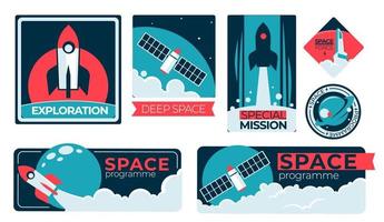 lancement de fusée dans l'espace, vecteur satellite