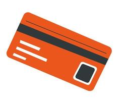 carte de crédit avec informations sur le propriétaire, banque et paiement vecteur