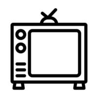conception d'icône de télévision vecteur