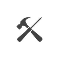 icône de vecteur d'outils de service
