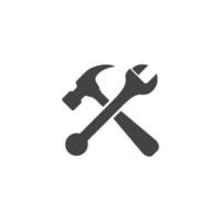 icône de vecteur d'outils de service