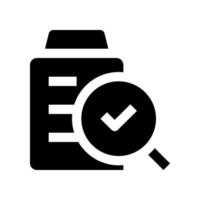 icône d'évaluation pour votre site Web, mobile, présentation et conception de logo. vecteur