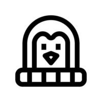 icône de pingouin pour votre site Web, mobile, présentation et conception de logo. vecteur