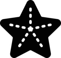 illustration vectorielle étoile de mer sur fond. symboles de qualité premium. icônes vectorielles pour le concept et la conception graphique. vecteur