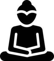 illustration vectorielle bouddhiste sur fond.symboles de qualité premium.icônes vectorielles pour le concept et la conception graphique. vecteur