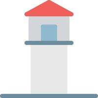 illustration vectorielle de la tour sur un fond. symboles de qualité premium. icônes vectorielles pour le concept et la conception graphique. vecteur