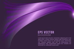 abstrait de couleur violet foncé. composition de formes dynamiques. vecteur eps10