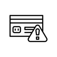 icône de carte de crédit pour votre site Web, mobile, présentation et conception de logo. vecteur