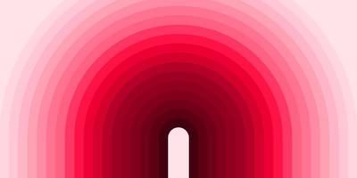 abstrait de courbe diagonale rose coloré. conception de ligne de nuances minimales. vecteur