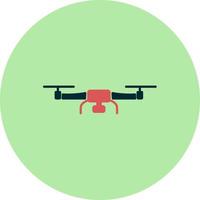 icône de vecteur de drone de caméra