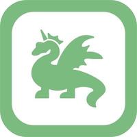 icône de vecteur de dragon