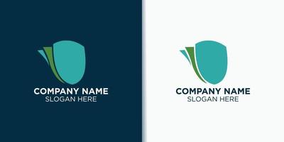 vecteur de logo de données de sécurité, inspiration de logo de technologie