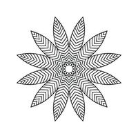 mandala conçoit fond illustration vectorielle vecteur