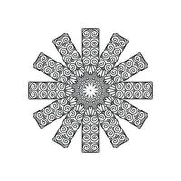 mandala conçoit fond illustration vectorielle vecteur