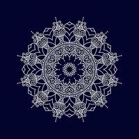 nouvelle fleur mandala art illustration vectorielle vecteur