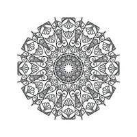 nouvelle fleur mandala conçoit illustration vectorielle vecteur