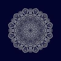 nouvelle fleur mandala conçoit illustration vectorielle vecteur