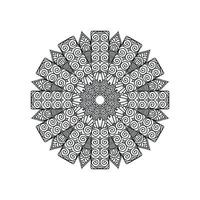 nouvelle fleur mandala conçoit illustration vectorielle vecteur