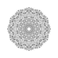 illustration vectorielle de fond de mandala islamique vecteur