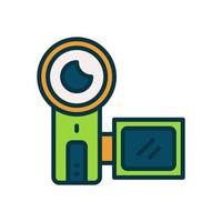 icône handycam pour votre site Web, mobile, présentation et création de logo. vecteur