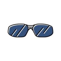 lunettes cool couleur optique icône illustration vectorielle vecteur