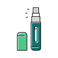 atomiseur parfum couleur icône illustration vectorielle vecteur