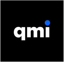 monogramme de la lettre initiale du nom de la société qmi. logo de la marque qmi. vecteur