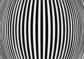 effet de ballonnement en demi-teinte illusion d'optique. conception de fond géométrique abstrait. motif noir et blanc rétro sans soudure de vecteur. vecteur