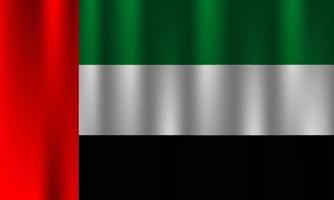 drapeau du koweït pays nation symbole 3d textile satin effet fond papier peint vecteur