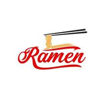 ramen restaurant, asiatique cuisine nourriture icône vecteur