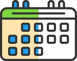 icône de vecteur de calendrier