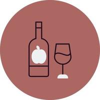 icône de vecteur de vin