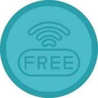 icône de vecteur wifi gratuit