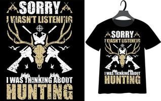 meilleur design de t-shirt de chasse au cerf pour la fête des pères vecteur