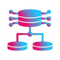 icône de vecteur de données structurées
