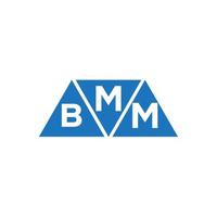 mbm abstrait initiale logo conception sur blanc Contexte. mbm Créatif initiales lettre logo concept. vecteur