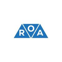 ora abstrait initiale logo conception sur blanc Contexte. ora Créatif initiales lettre logo concept. vecteur