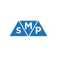 MSP abstrait initiale logo conception sur blanc Contexte. MSP Créatif initiales lettre logo concept. vecteur