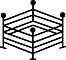 conception d'icône créative anneau vecteur