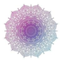 conception de mandala coloré vecteur