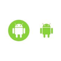 Android logo vecteur, Android icône gratuit vecteur