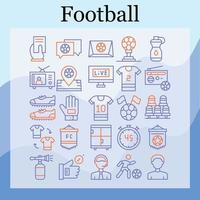 Football icône pack pour gratuit Télécharger vecteur