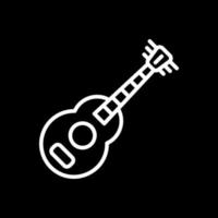 conception d'icône de vecteur de guitare