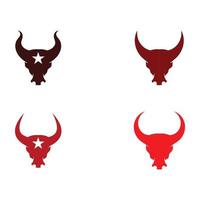 Taurus logo template vecteur icône illustration design